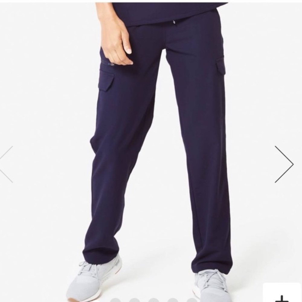 Figs Avadi Cargo Scrub Pants Navy XS